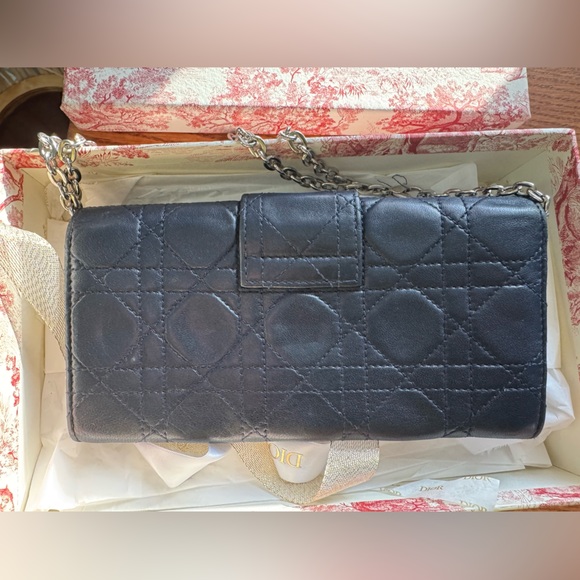 Dior Cannage Wallet On Chain - Picture 6 of 12